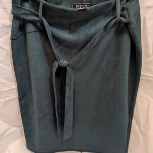 NYCC Women's Teal Pencil Skirt